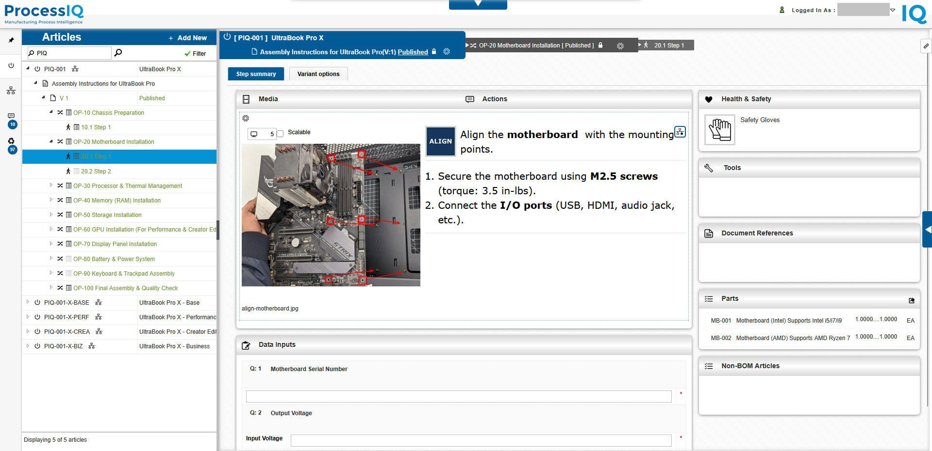 mes production software