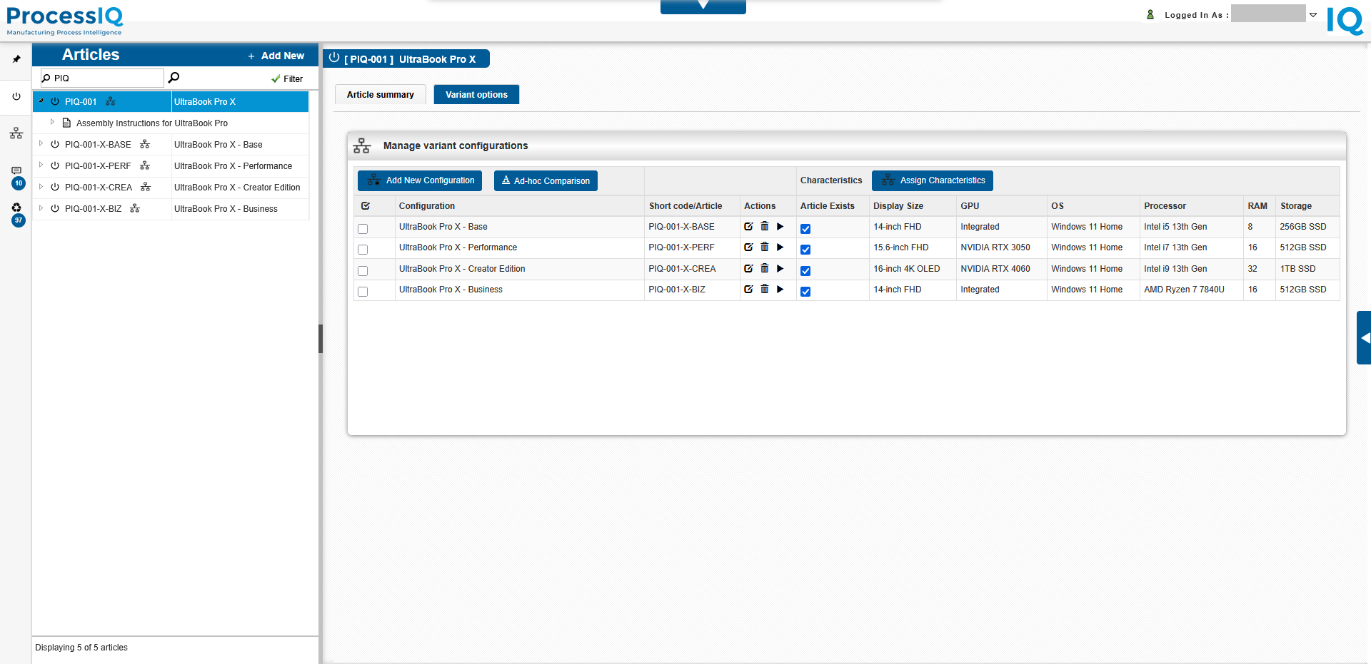 mes production software