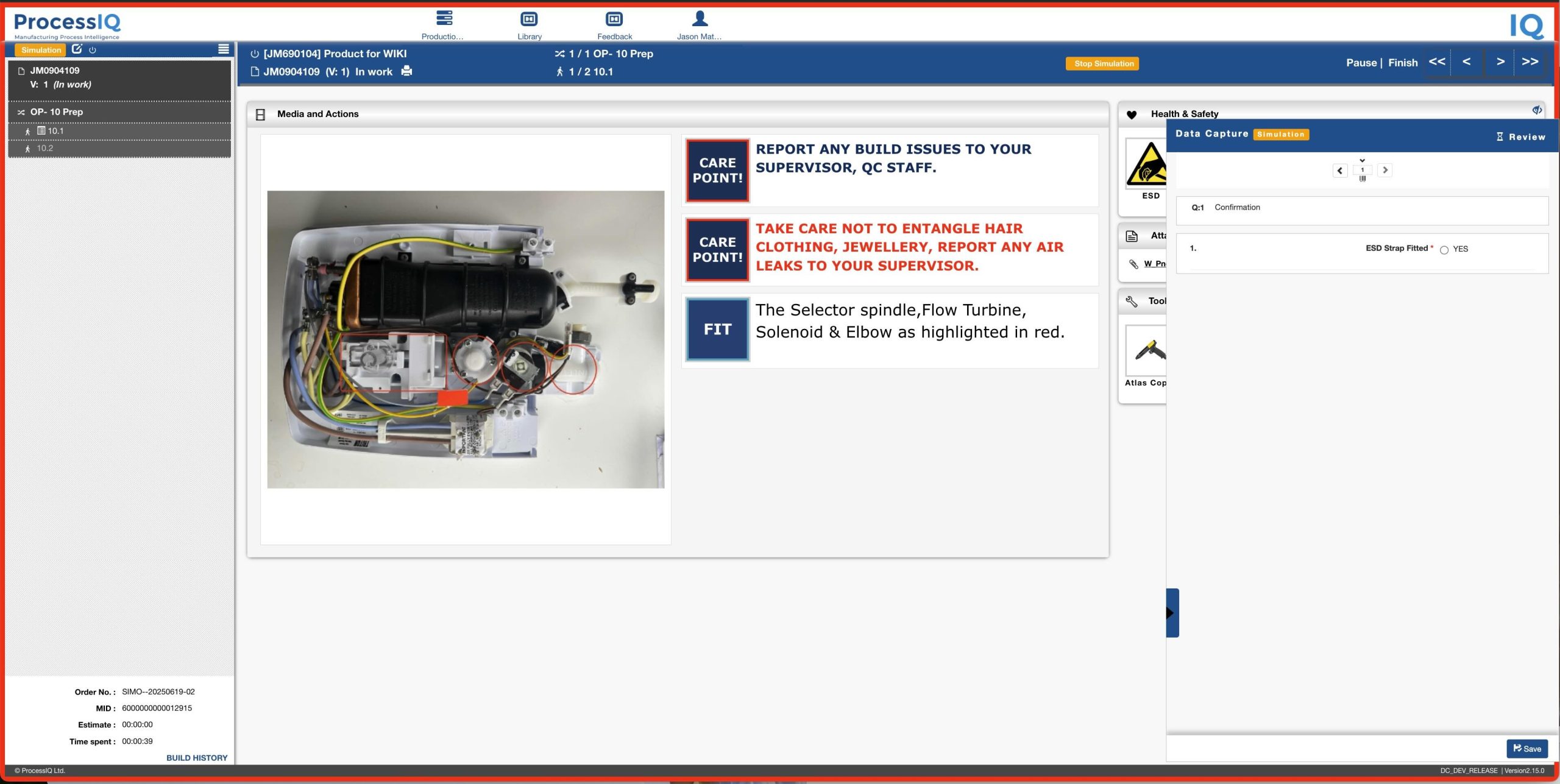 Simulate your build & quality processes.